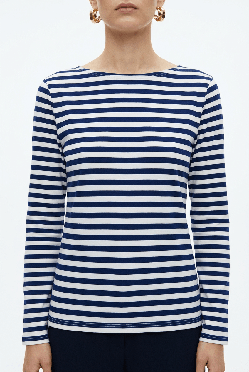 Camiseta Floor Bicolor Barca Azul