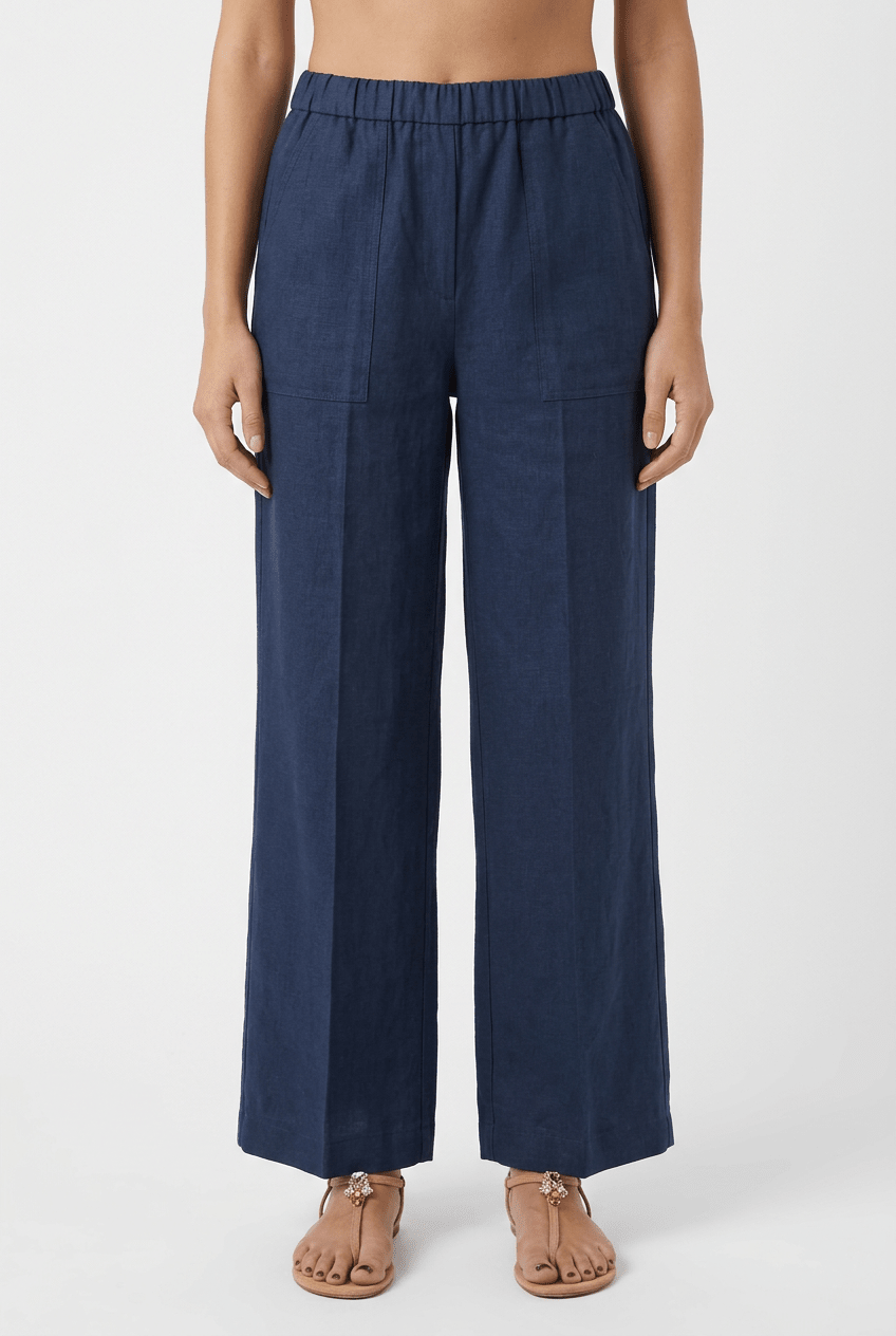 Pantalon bleu Diego Perillo