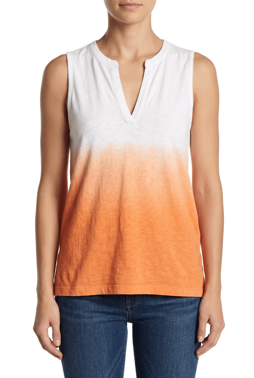 Camiseta Absolut Cashmere Tessie Fancy Naranja