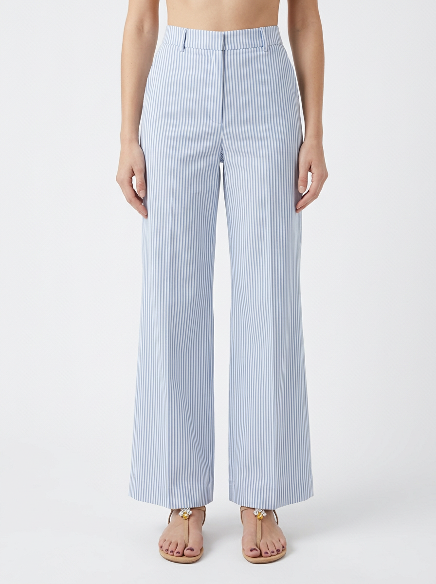 Pantalón Adele Lapo Rayas Cielo