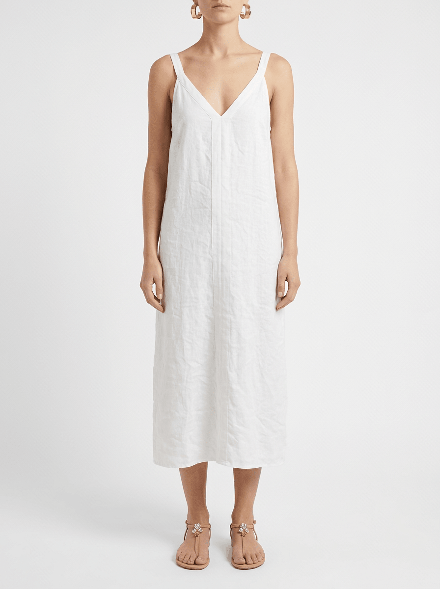 Vestido Andam Tirantes Blanco