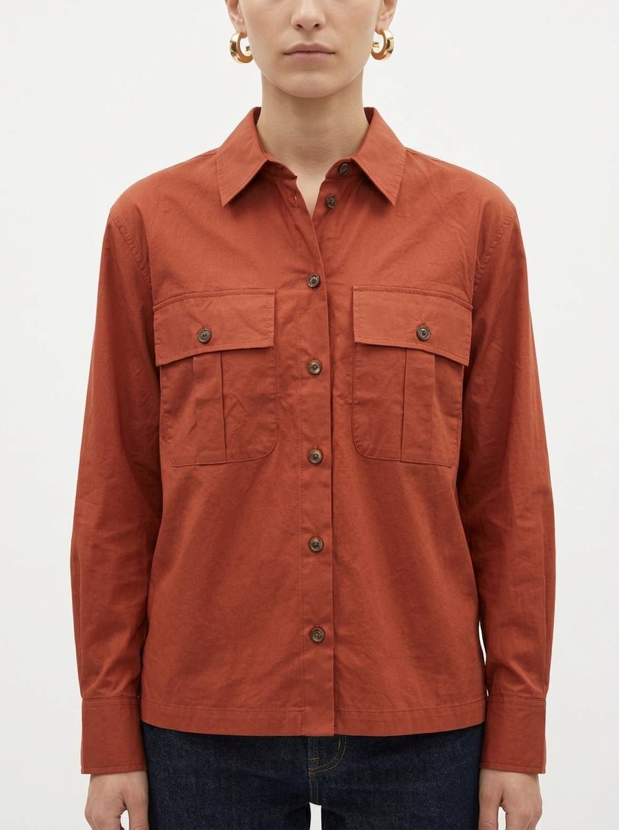 Camisa Diega Casata Teja