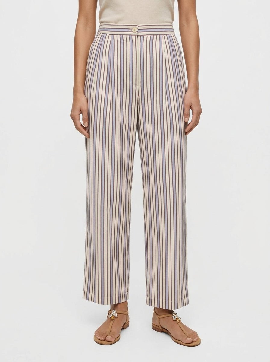 Pantalón Diega Ponio Rayas Azul