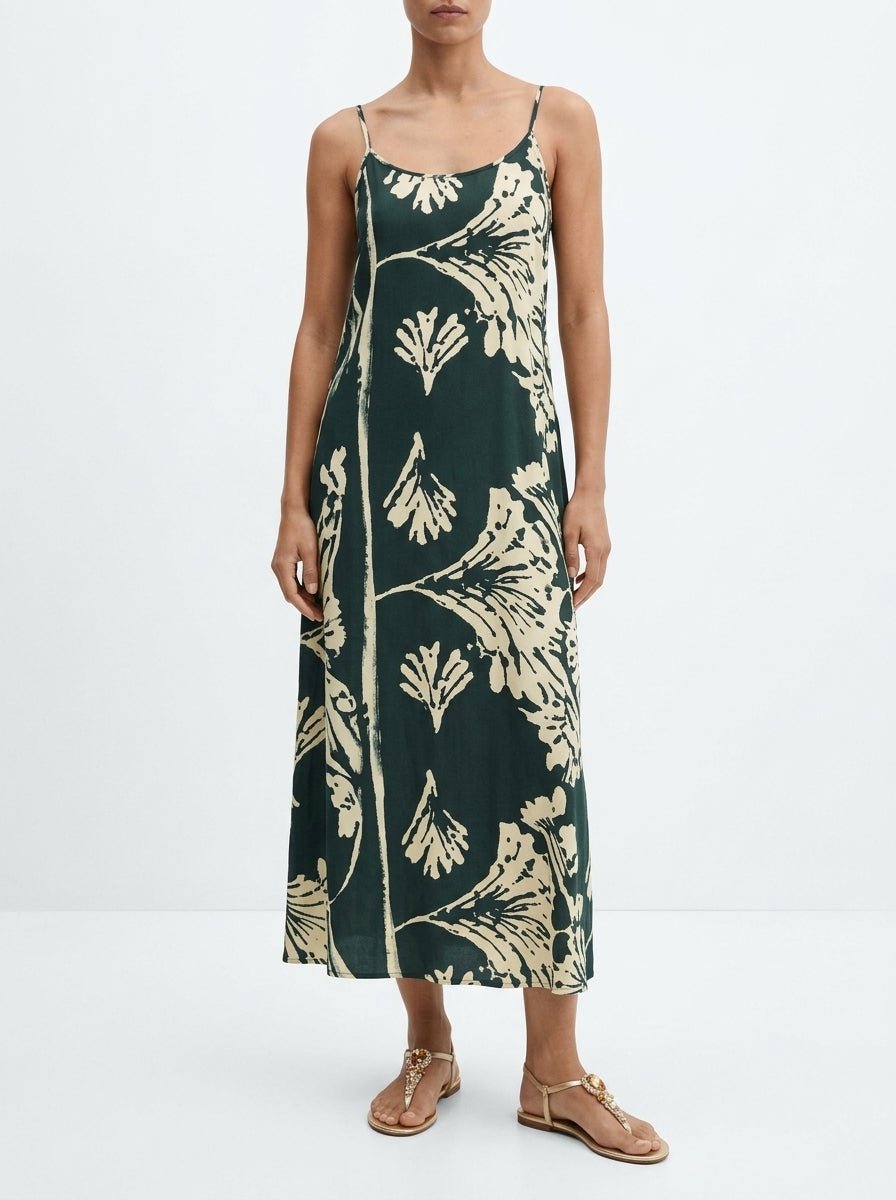 Vestido Diega Ravka Verde Mar