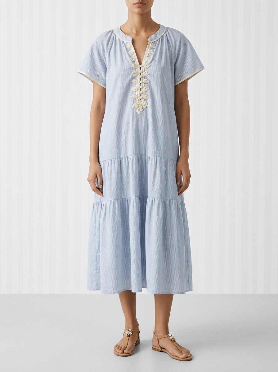 Vestido Rose And Rose Carnation Rayas