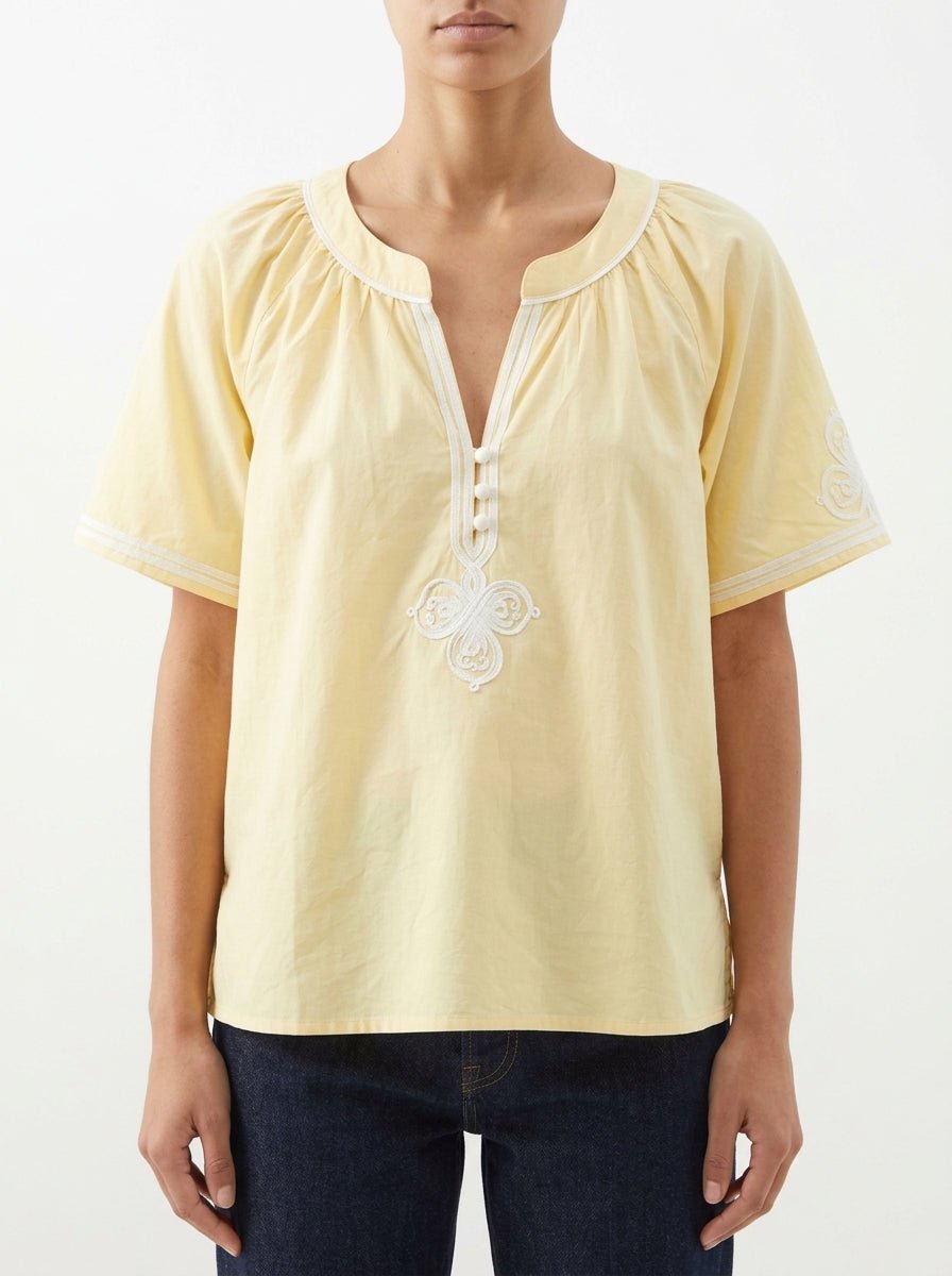 Blusa Rose And Rose FoxGlove Amarilla