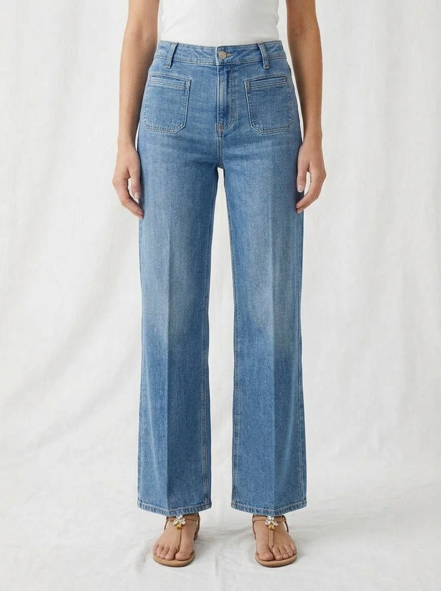 Jeans Cambio Tess Azul Claro