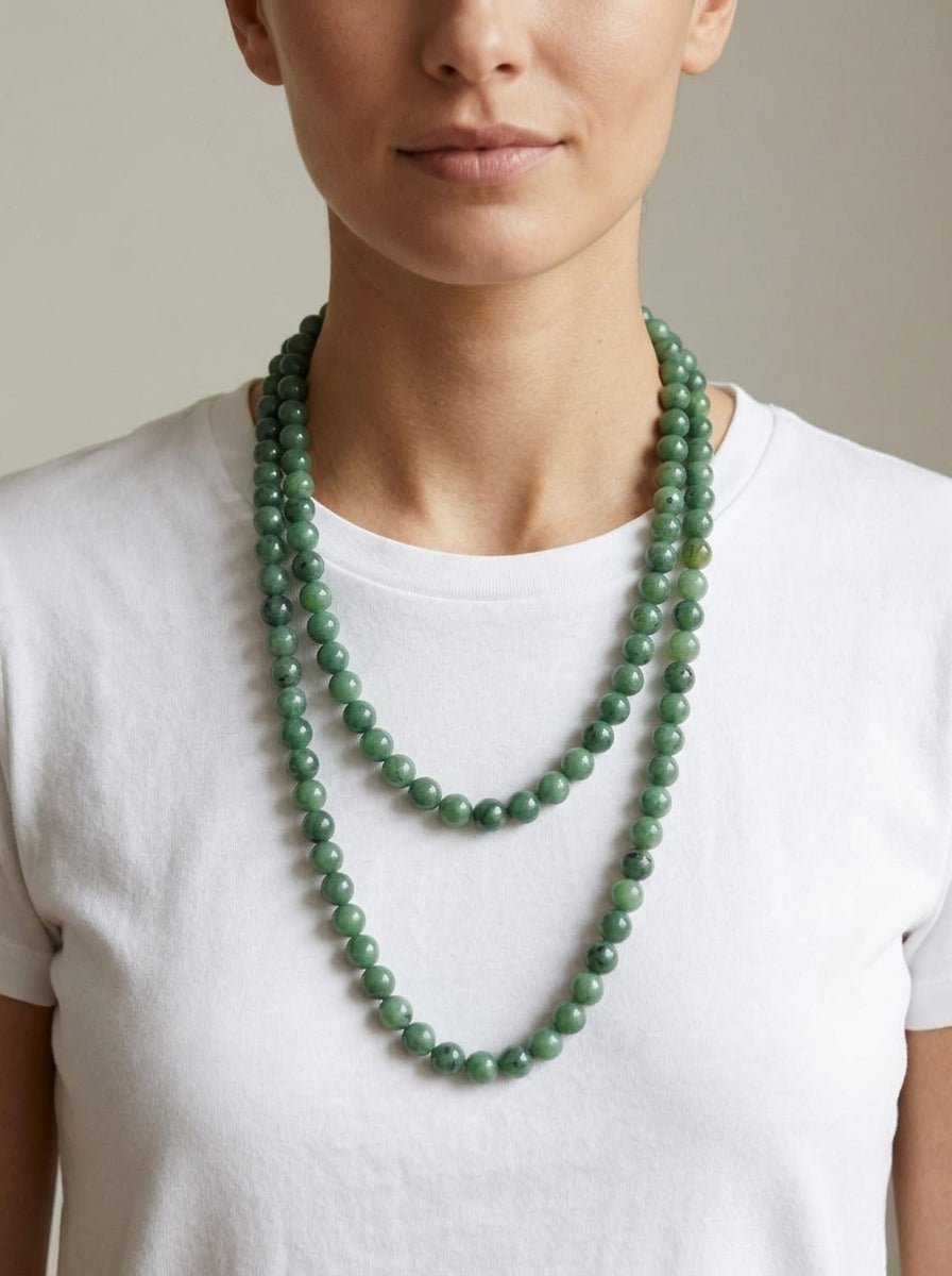 Collana Fabrizio Marcantelli Palline Verdi