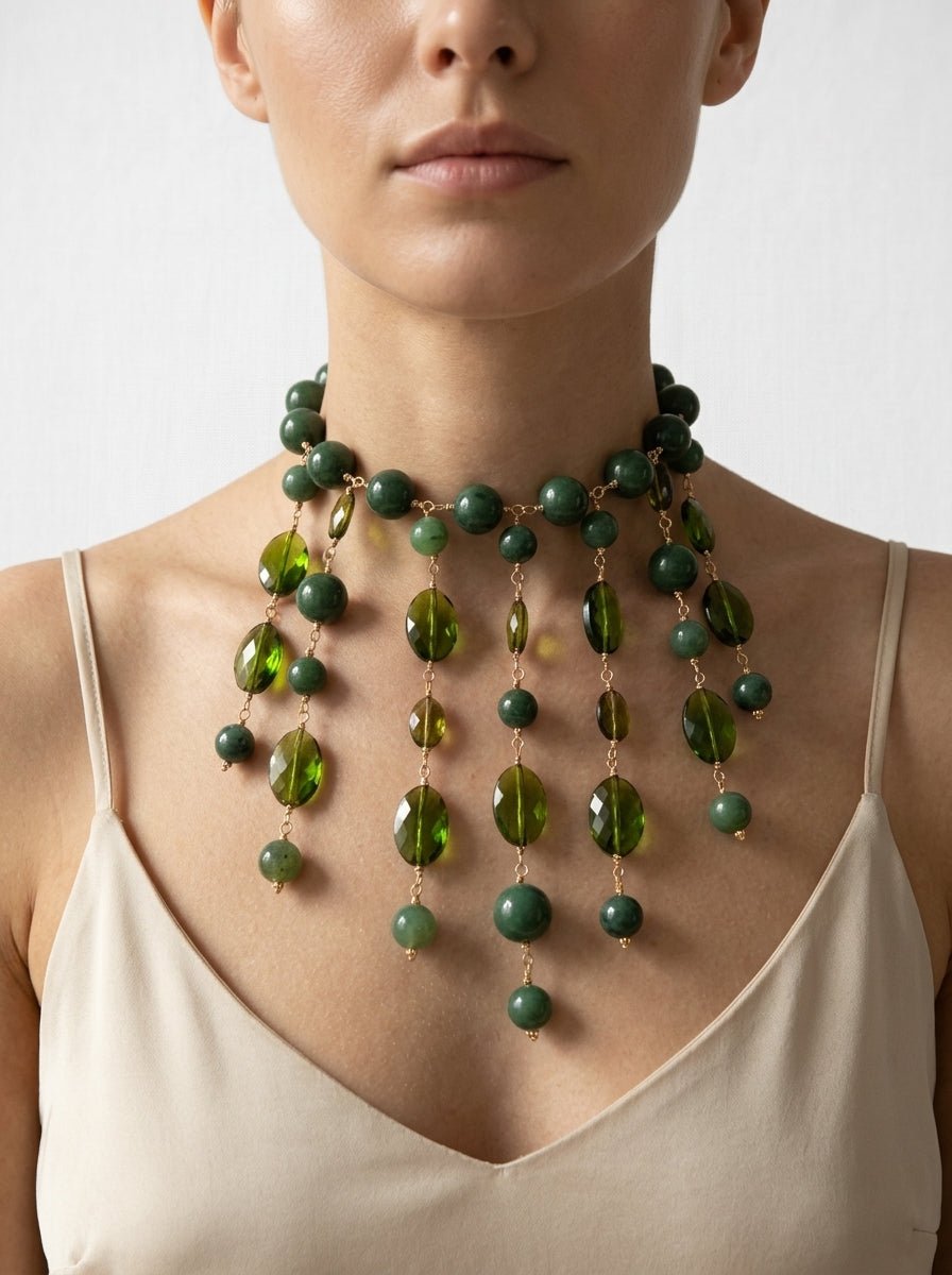 Collana Fabrizio Marcantelli Lampadario Verde