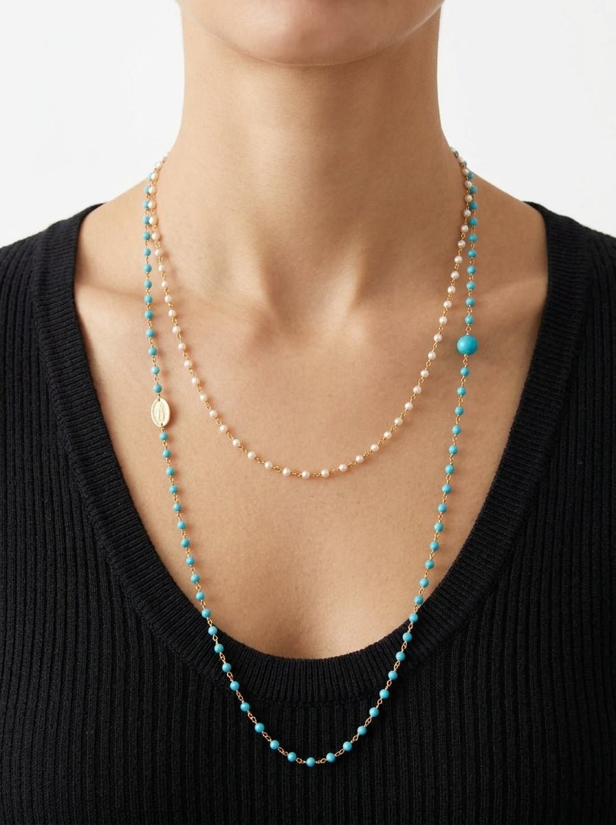 Collar Marcantelli Fabrizio Fino Cara Celeste