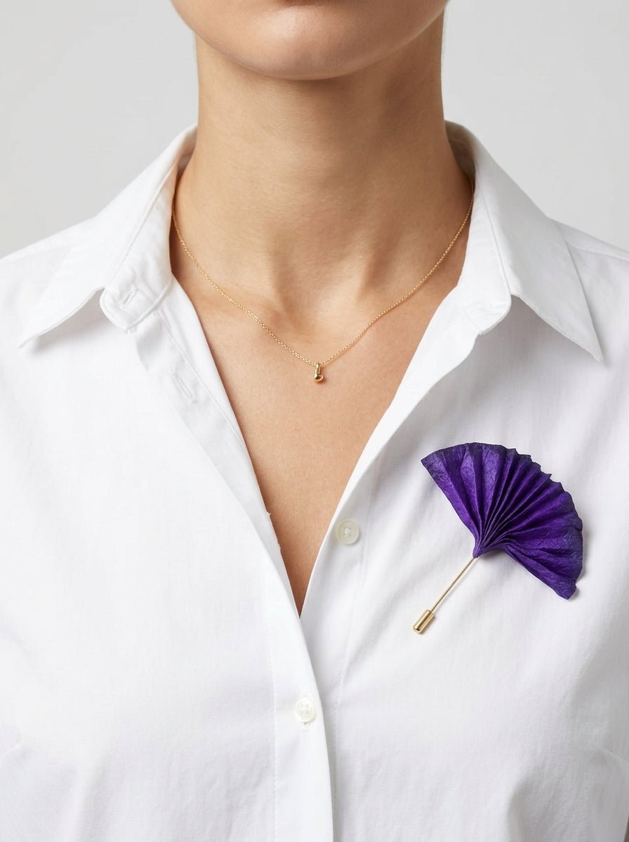 Spilla Ana Hagopian Pai Pai Viola
