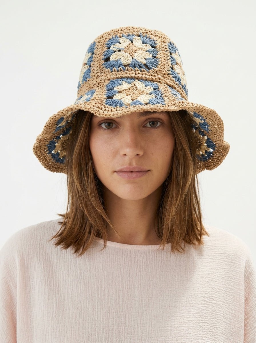 Chapeau de Raffia Il Baco Da Seta