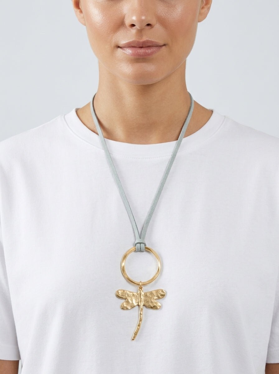 Collar perla Golder Libella