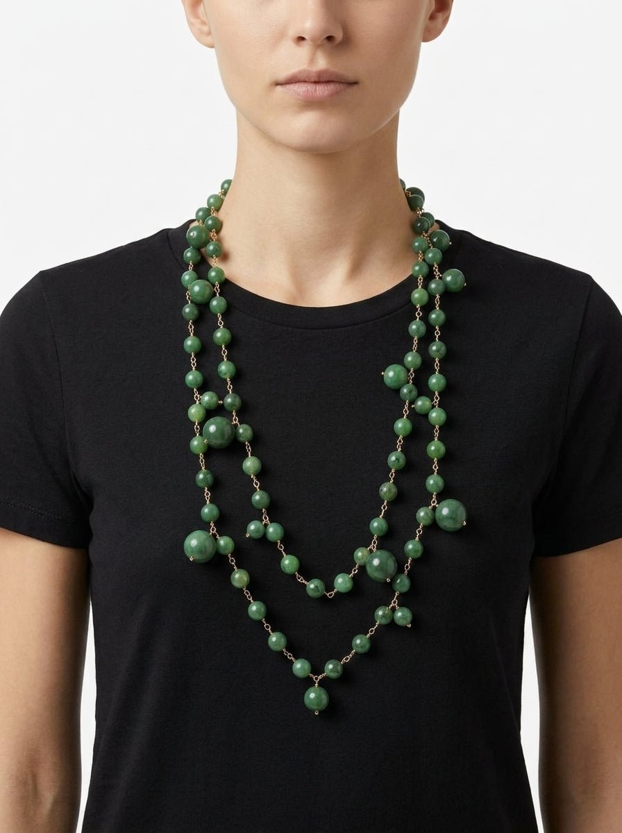 Collar Fabrizio Marcantelli Rosario Verde
