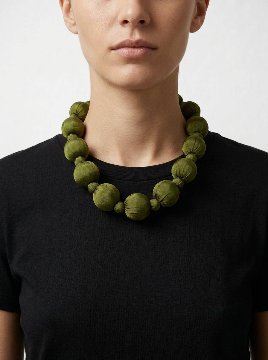 Collar Il Baco Da Seta Linh Caqui