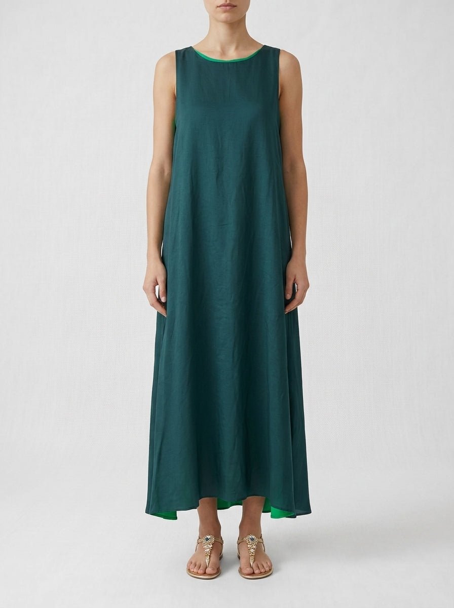 Vestido Liviana Conti Alia Eucalipto