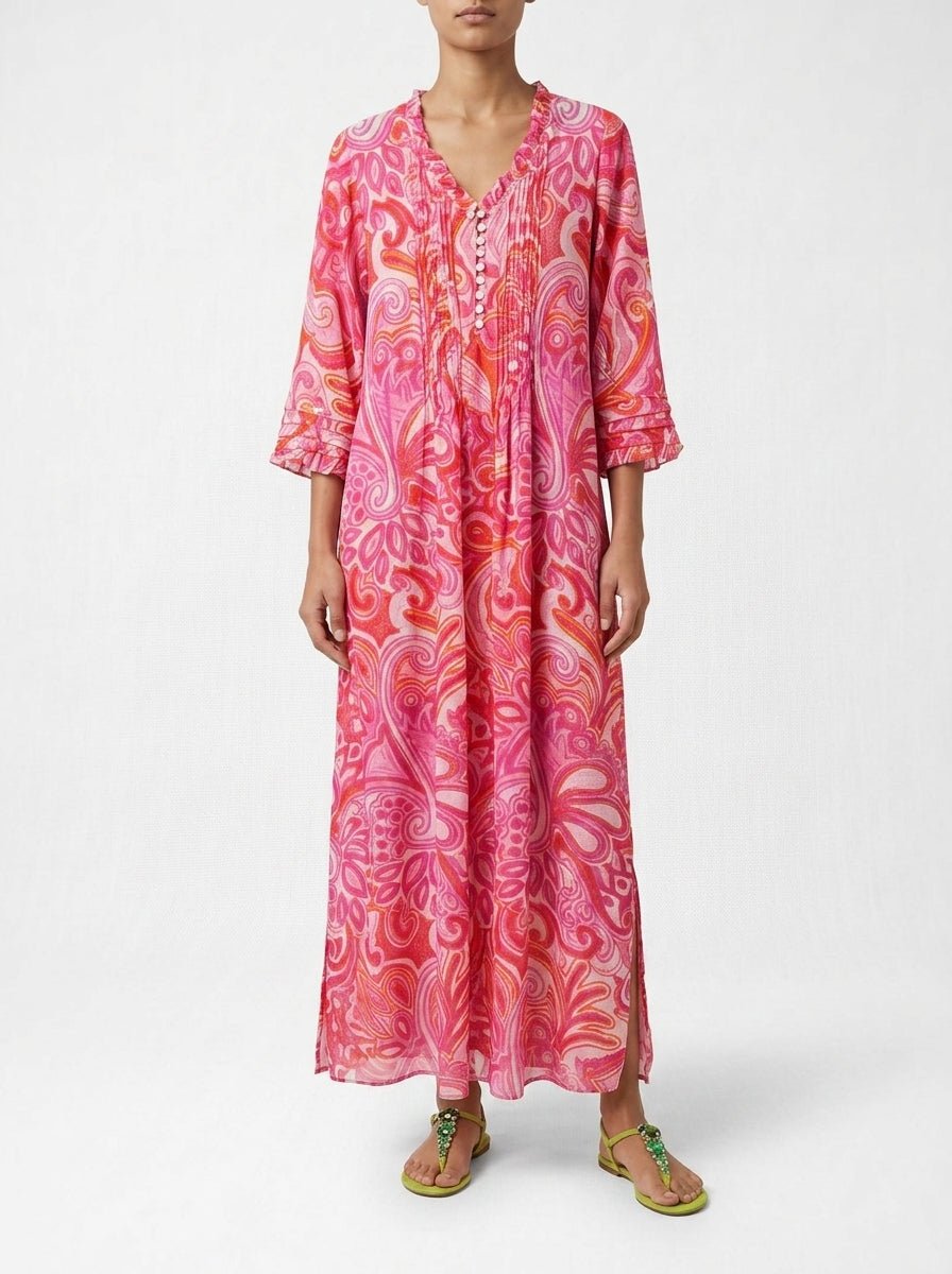 Vestido one Season Long Poppy Merida Rosa