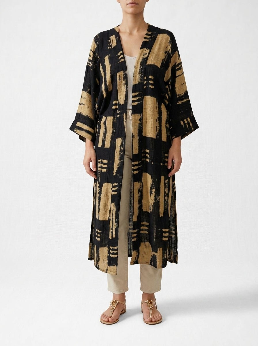 Kimono Alekai Petra Cream Splash