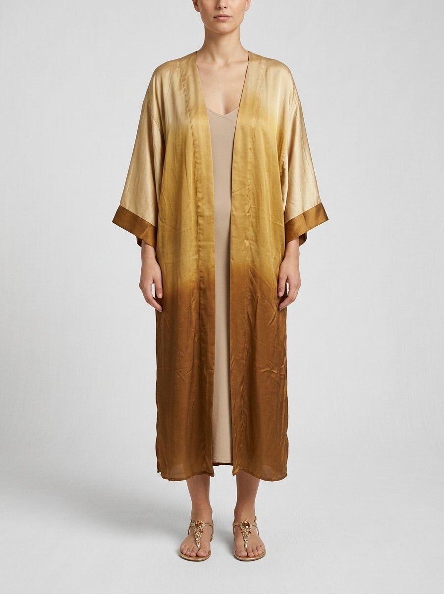 Alekai Petra Cream Ombre Kimono