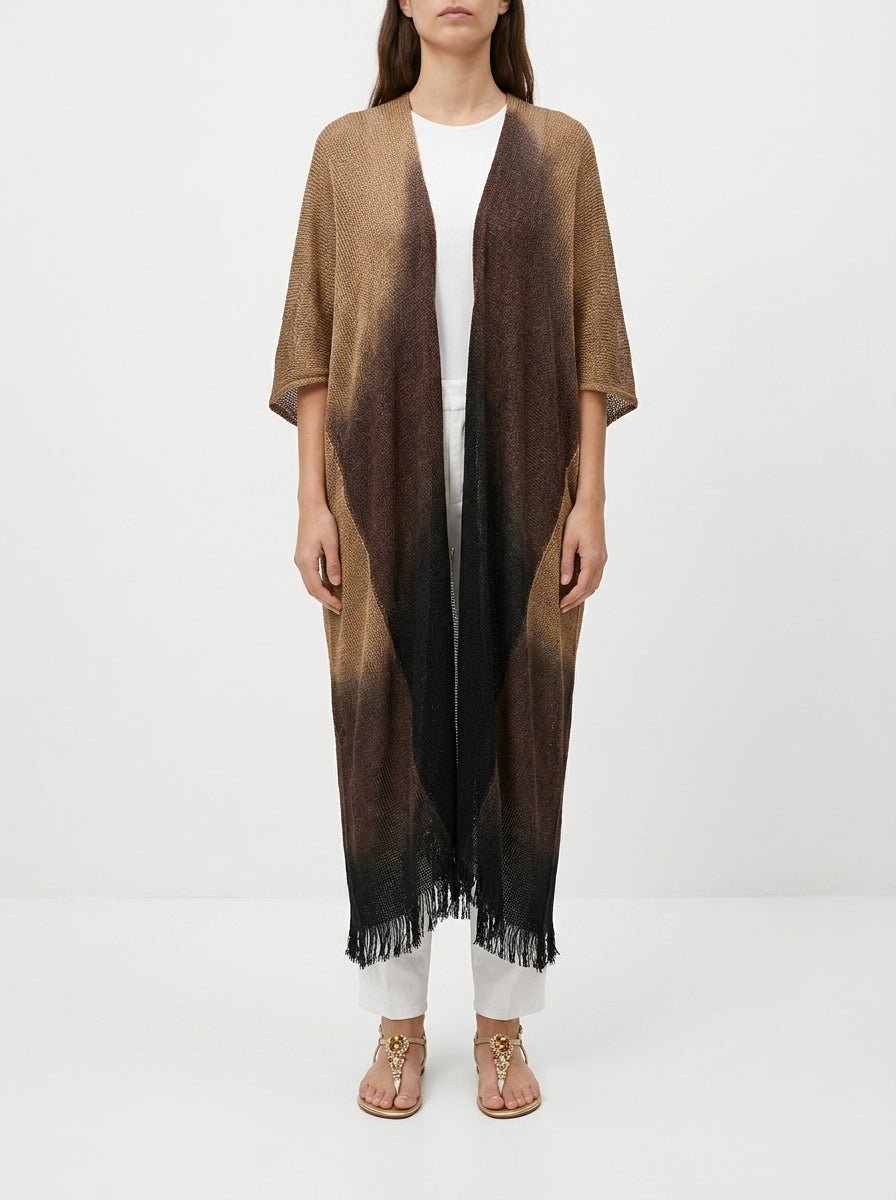 Alekai Savana Brown and Black Vest