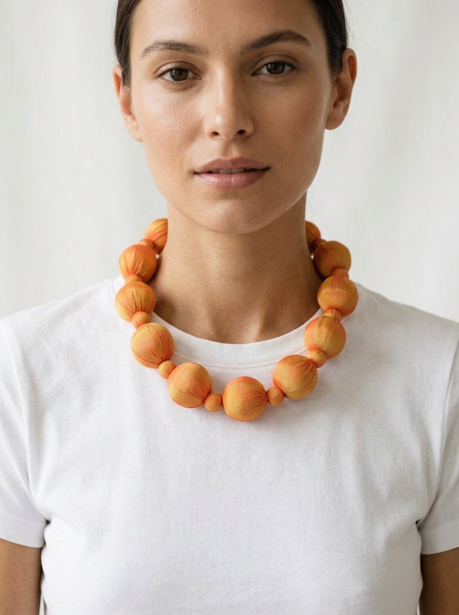 Collar Il Baco Da Seta Linh Mandarina