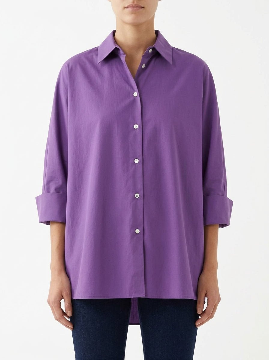 Adele French Sleeve Shirt Back