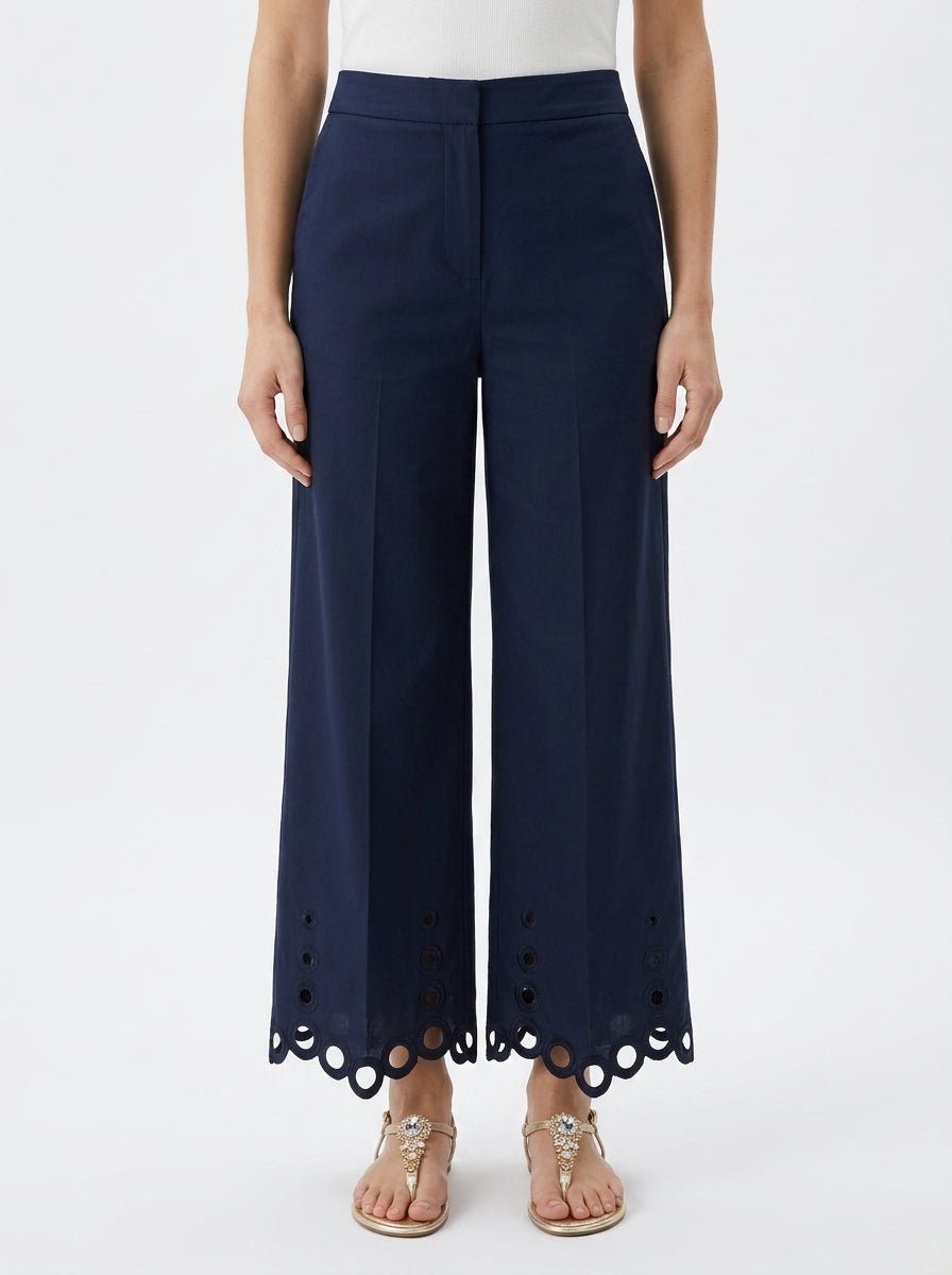Pantalon large ajouré Whyci Milano