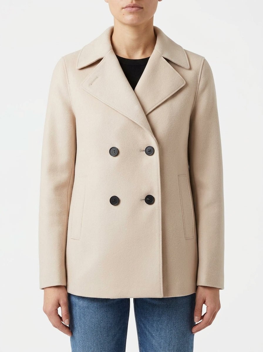 Giacca doppiopetto Harris Wharf London Ecru