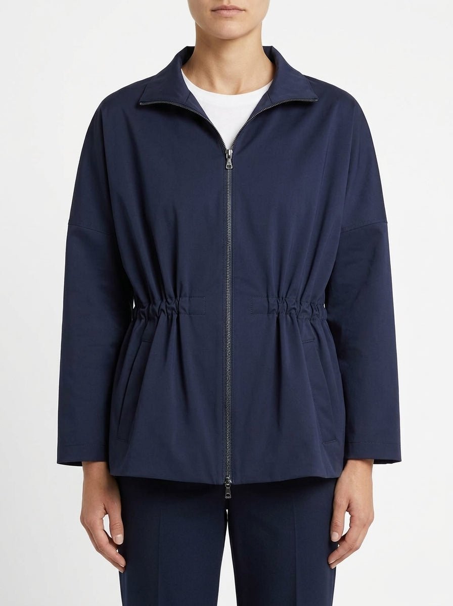 Harris Wharf London Parka Light Hood Tecnica Navy