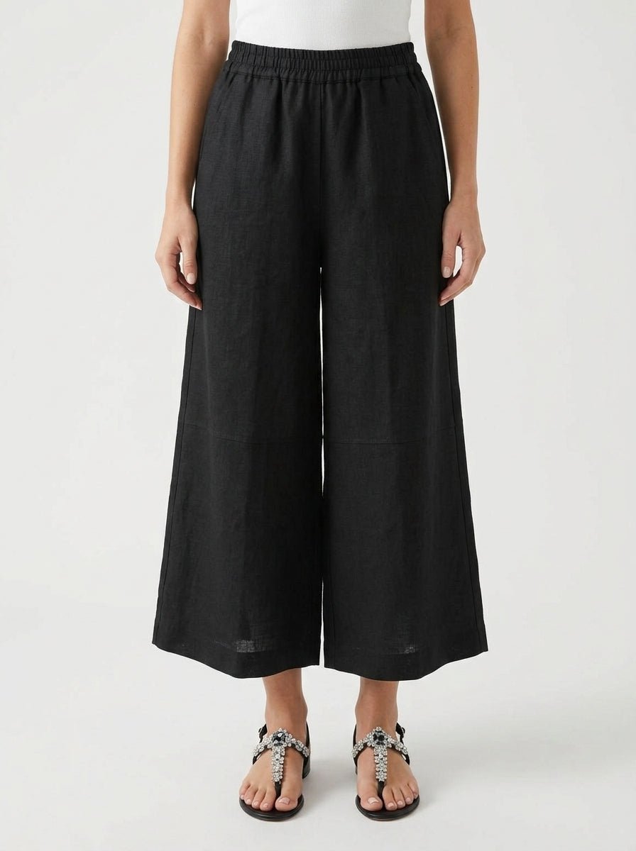 Pantaloni leggeri Conti Edgar Neri