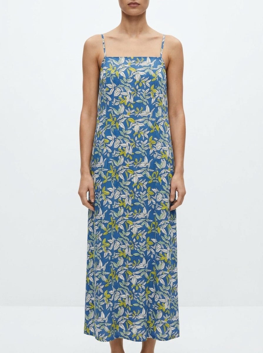 Zen Ethic Charlie Figuieres Blue Dress