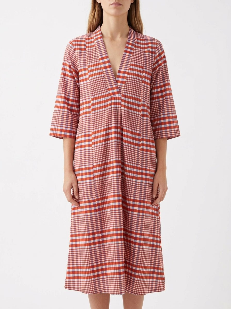 Zen Ethic Mia Nissa Orange Dress