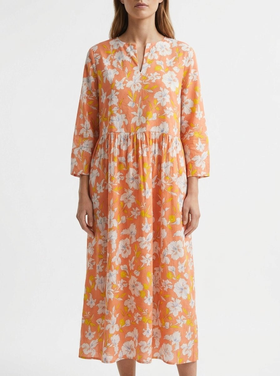 Robe Zen Ethic Rayol Rose Pêche