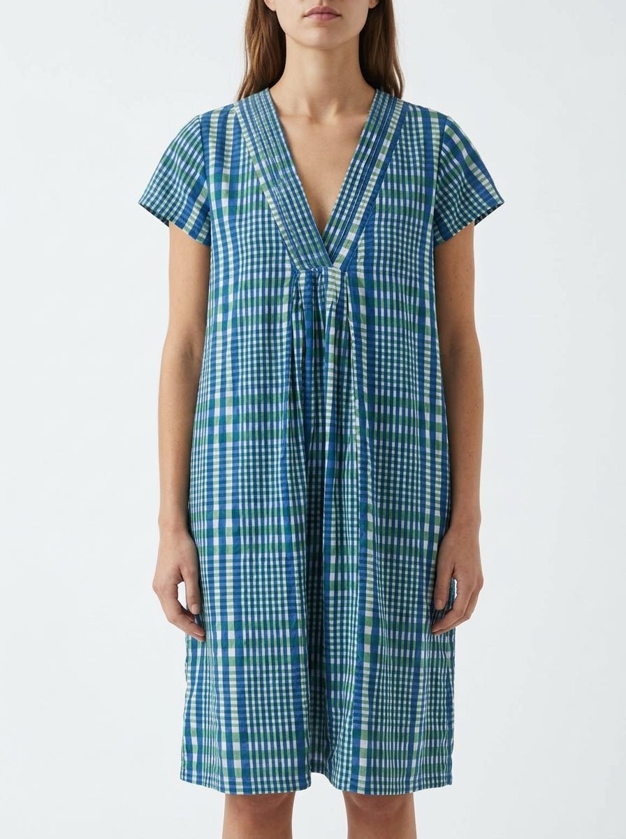 Zen Ethic Iris Nissa Blue Dress