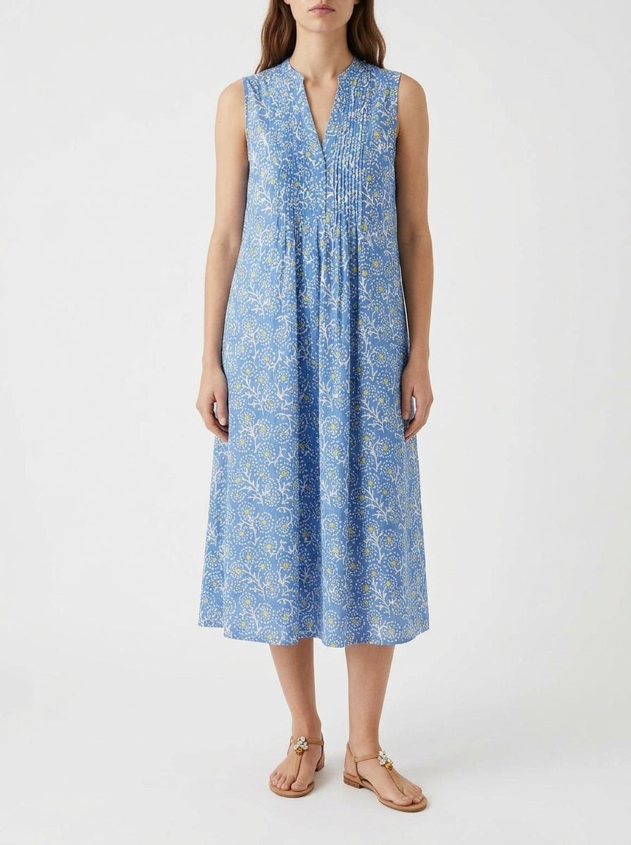 Zen Ethic Amy Eze Blue Dress
