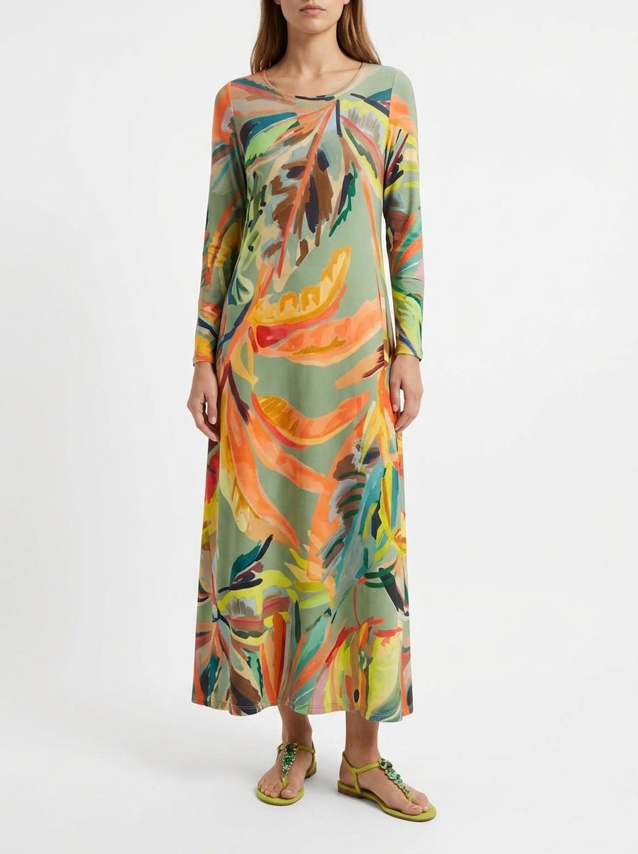 Vestido Parole Mercedes Est. Citrus Verde Menta
