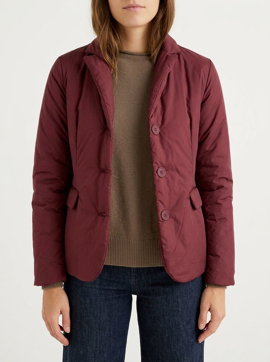 Vlab Veste Poches Col Chemise Marron