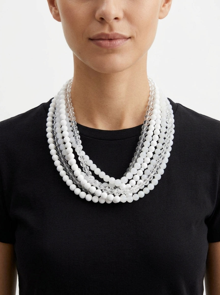 Collar Fabrizio Marcantelli Regina Blanco