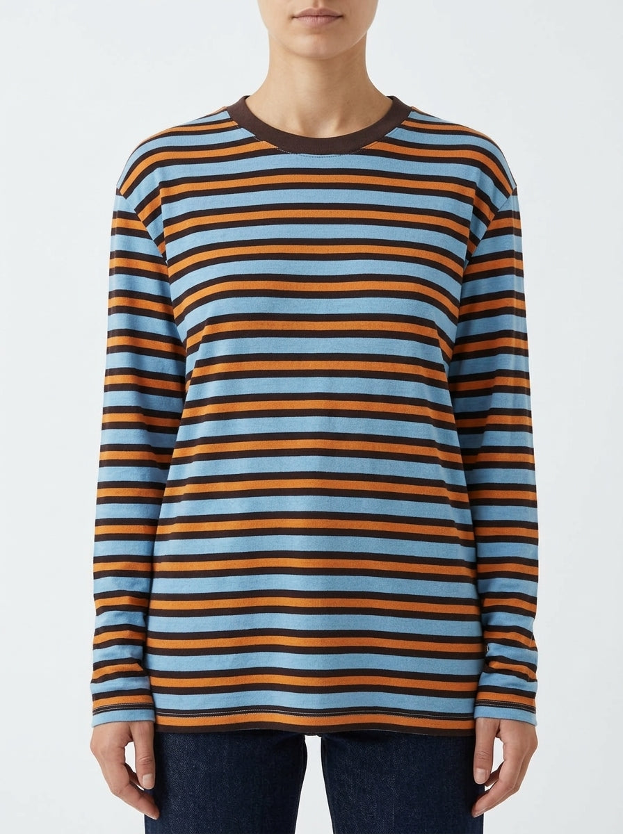 Blue Striped T-shirt