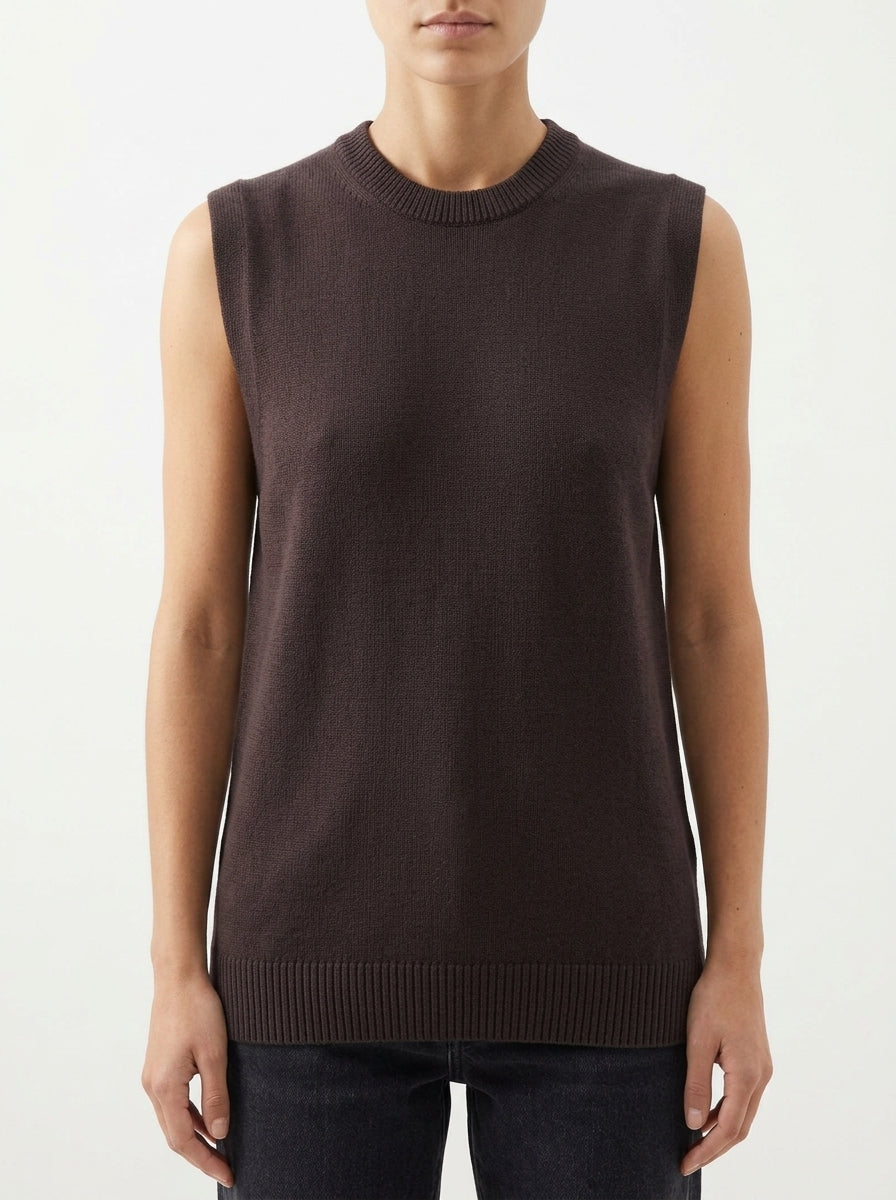 Niu Eggplant Vest