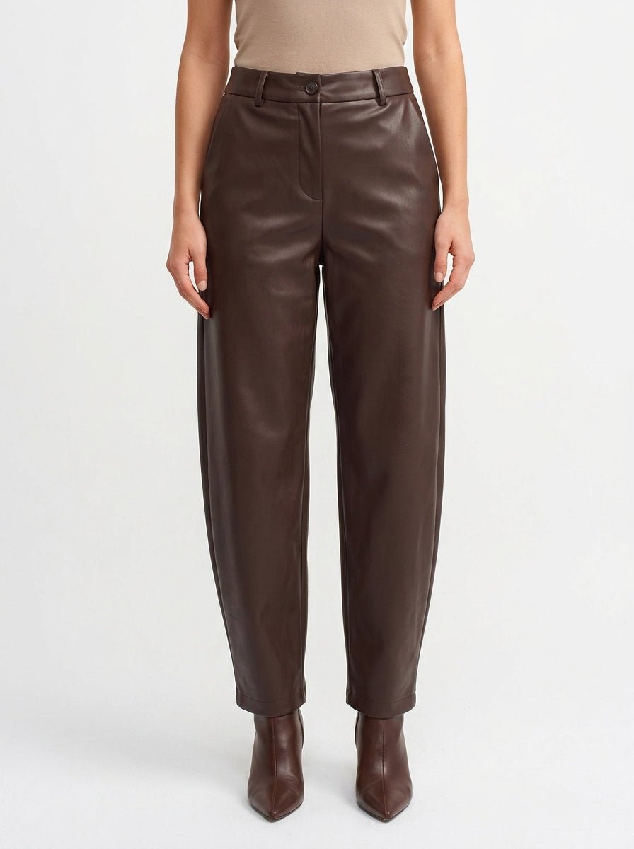 Pantalón AgoeFilo Via Tortona Marrón Chocolate