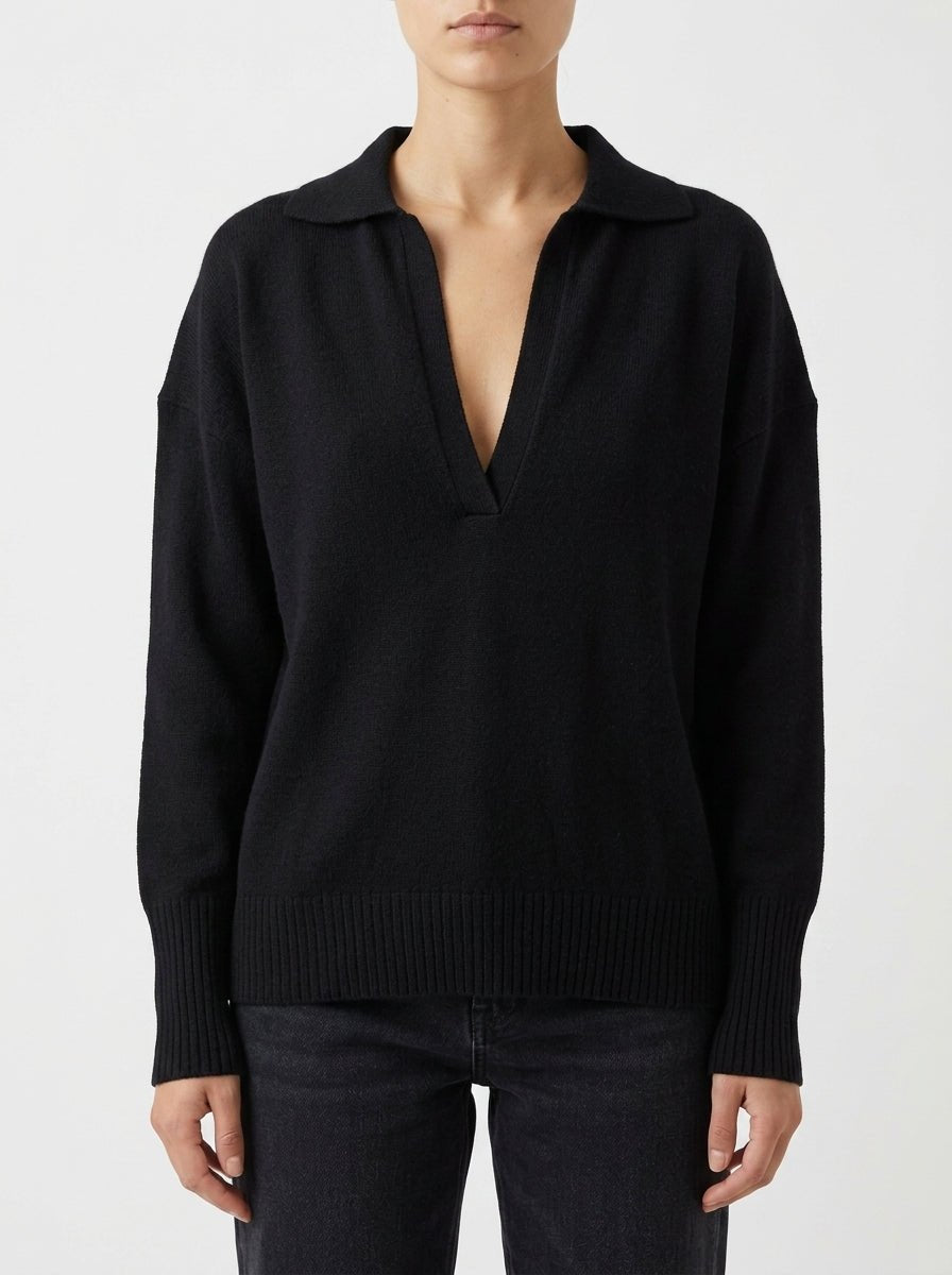 Jersey Solo Tre Polo Negro