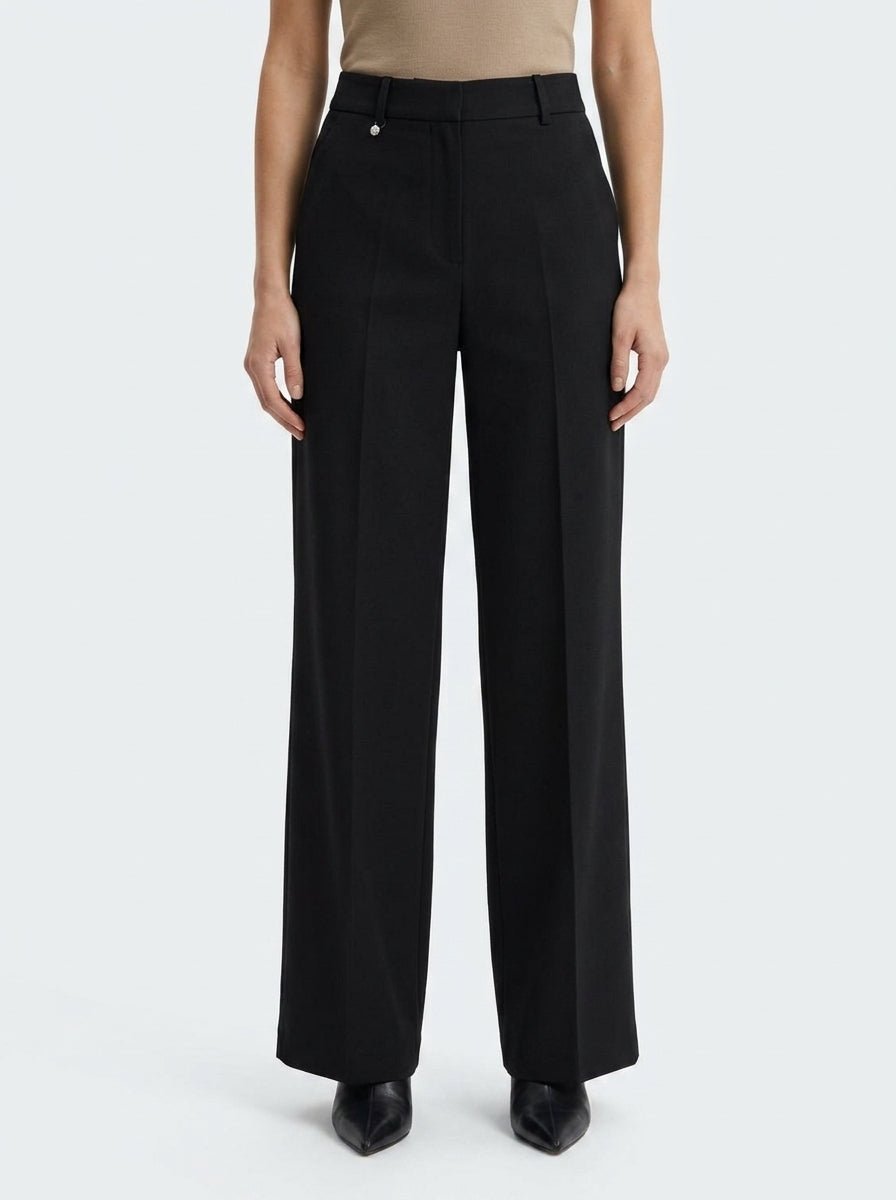 Pantalón Ragno Palazzo/ Pockets Negro