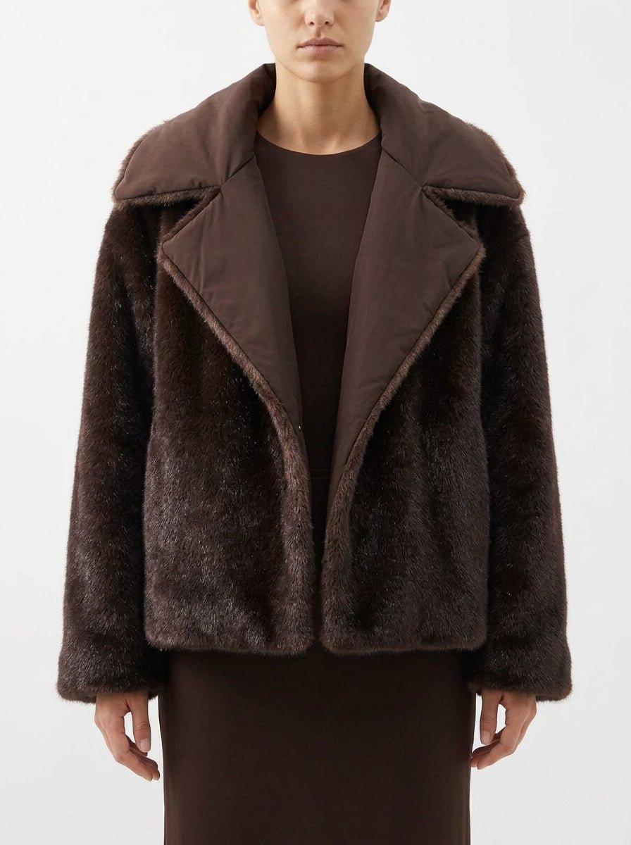 Chaqueta VLab Audrey Marrón