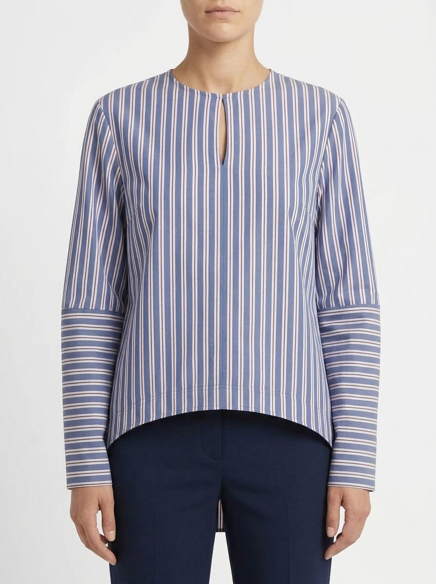 Blusa Liviana Conti Anita Rayas Celeste