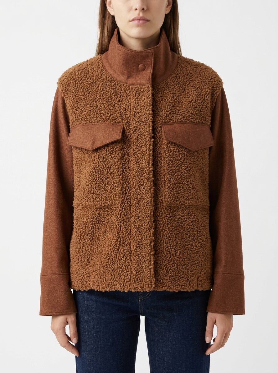 Chaqueta Evoluzione Jessica Marrón