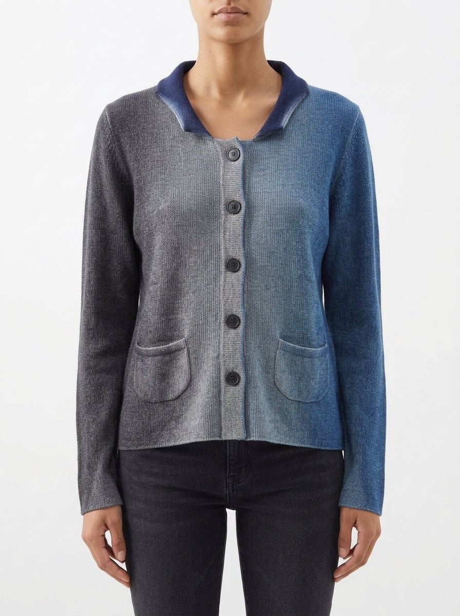 Cardigan Alessandro Aste Aurora Grigio