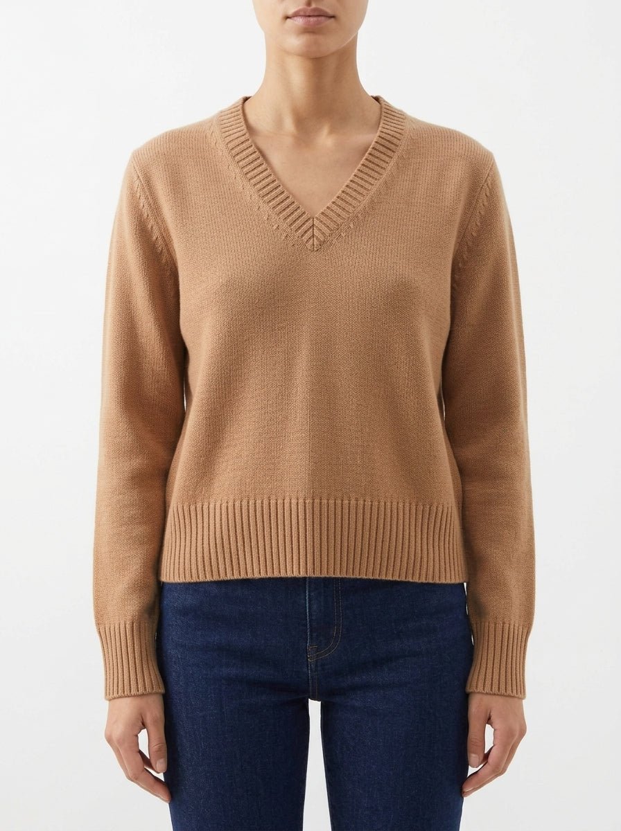 Maglione Noa color cammello