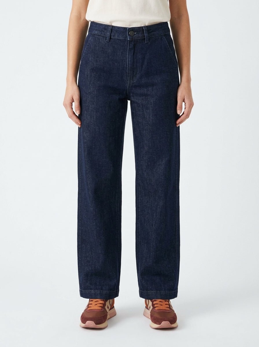 Cigala's Long Straight Chino Blue Jeans