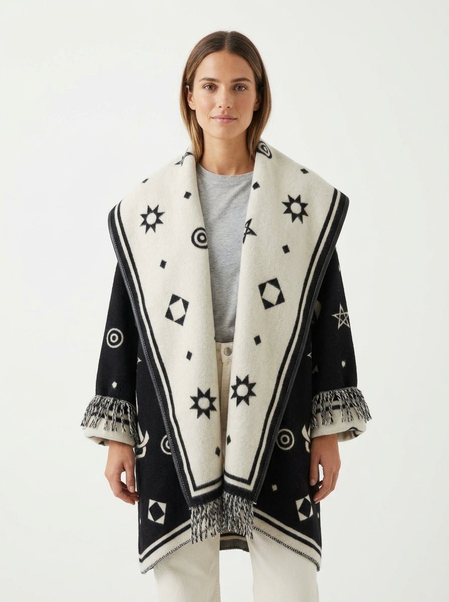 Capa La Couverture Look 27 Blanco y Negro